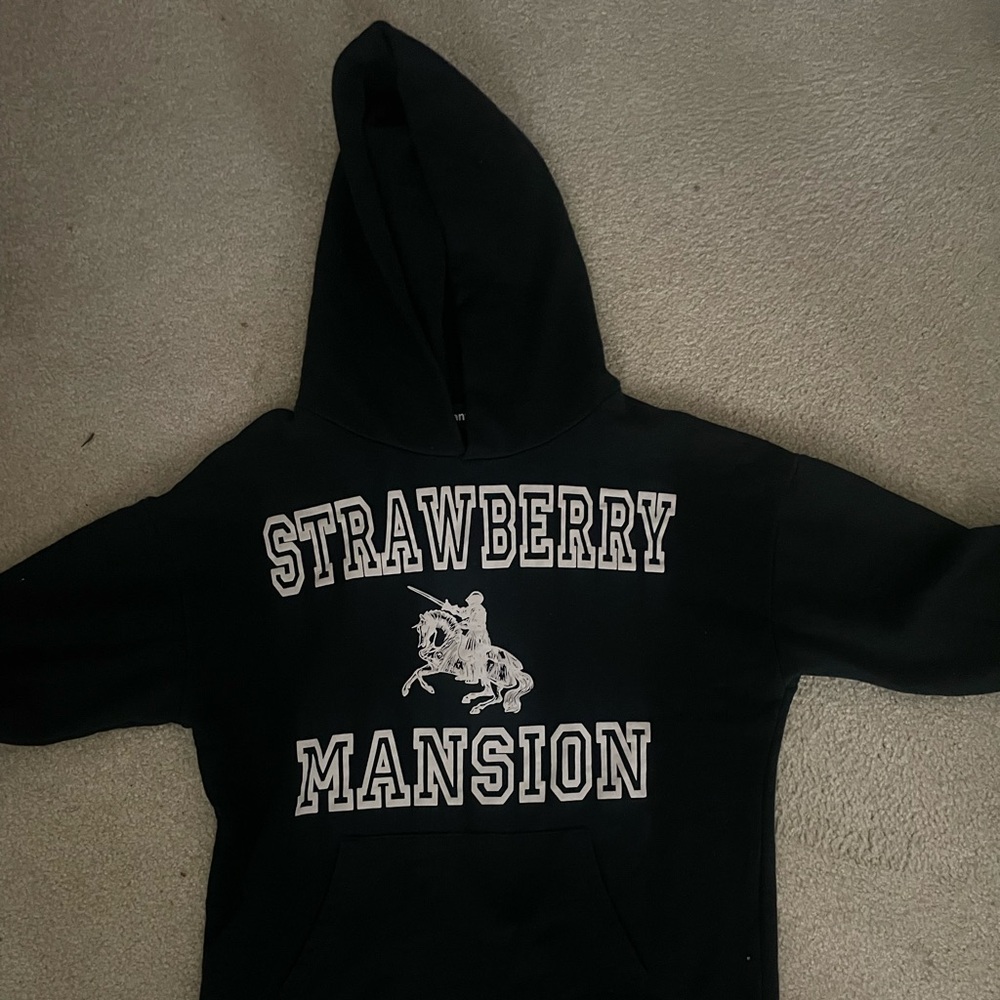 unwanted strawberry mansion hoodie